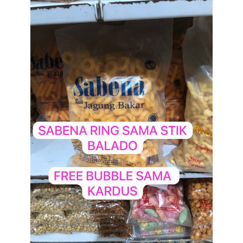 

SNACK SABENA STIK / SABENA RING CAMILAN ENAK