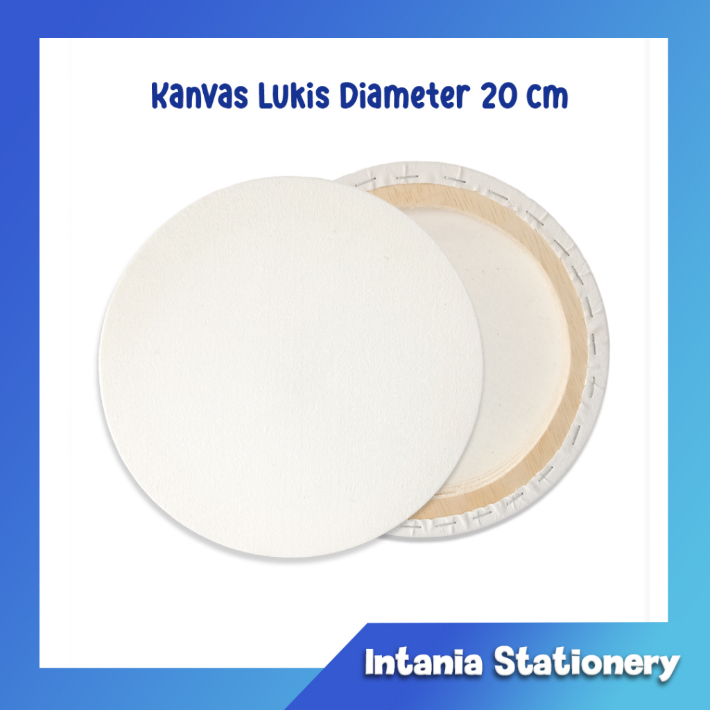 

Kanvas Lukis Bulat Diameter 20 cm / Kanvas Lukis Bulat
