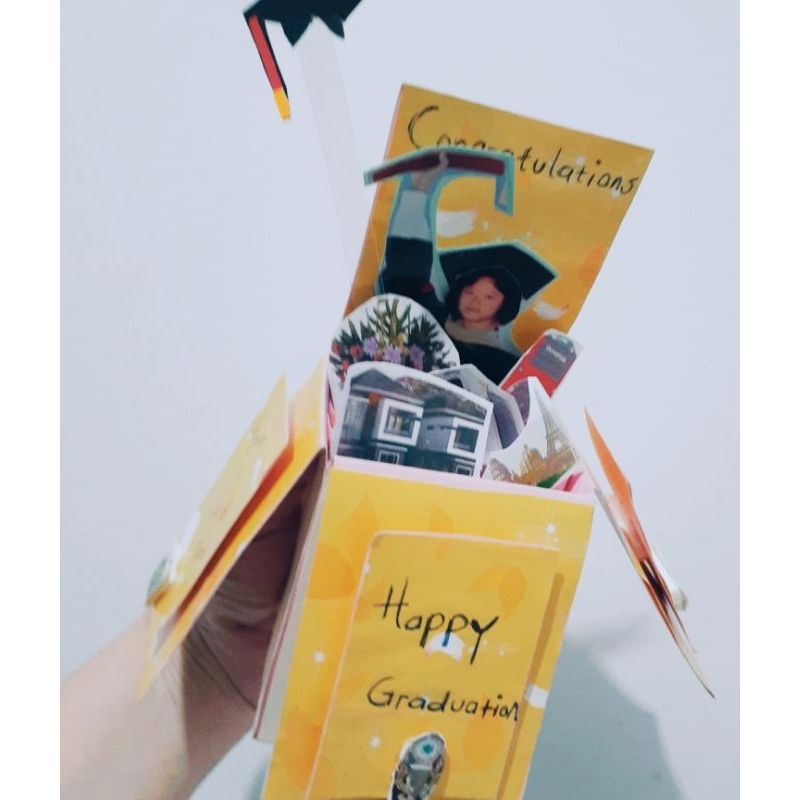 

Kado Wisuda Graduation Gift Box Aesthetic Kartu Ucapan Selamat Kelulusan Sidang Skripsi Pop Up 3d Card Congratulations Bermanfaat Yang Bagus Untuk Cowok Cewek Unik Murah
