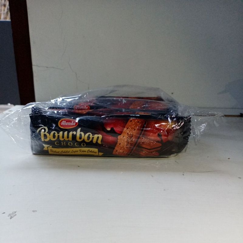 

MONDE BOURBON CHOCO BISKUIT COKELAT LAPIS KRIM COKELAT