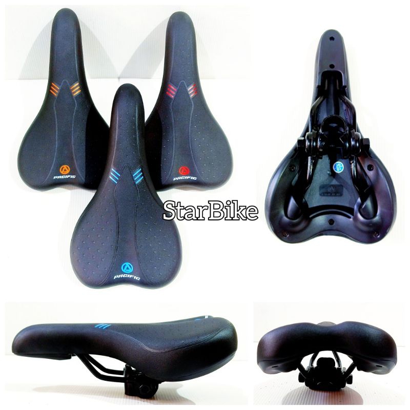 Sadel Jok Sepeda Mtb Bmx Lipat Empuk Pacific SP-H 120