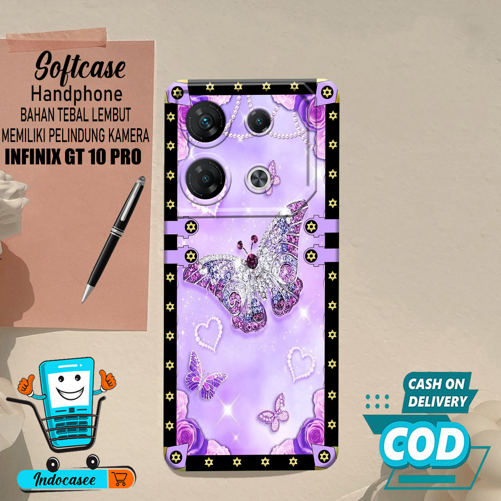 Case Hp INFINIX GT 10 PRO 2023 - Softcase INFINIX GT 10 PRO 2023 Terbaru - Casing INFINIX GT 10 PRO 