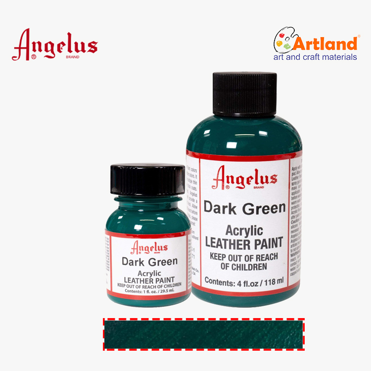 

Angelus Dark Green Paint // Angelus Acrylic Leather Paint - 171