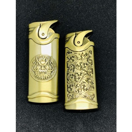 Korek Api Bara Motif Batik&Kepala Naga Korek Api Bara Gas Isi Ulang