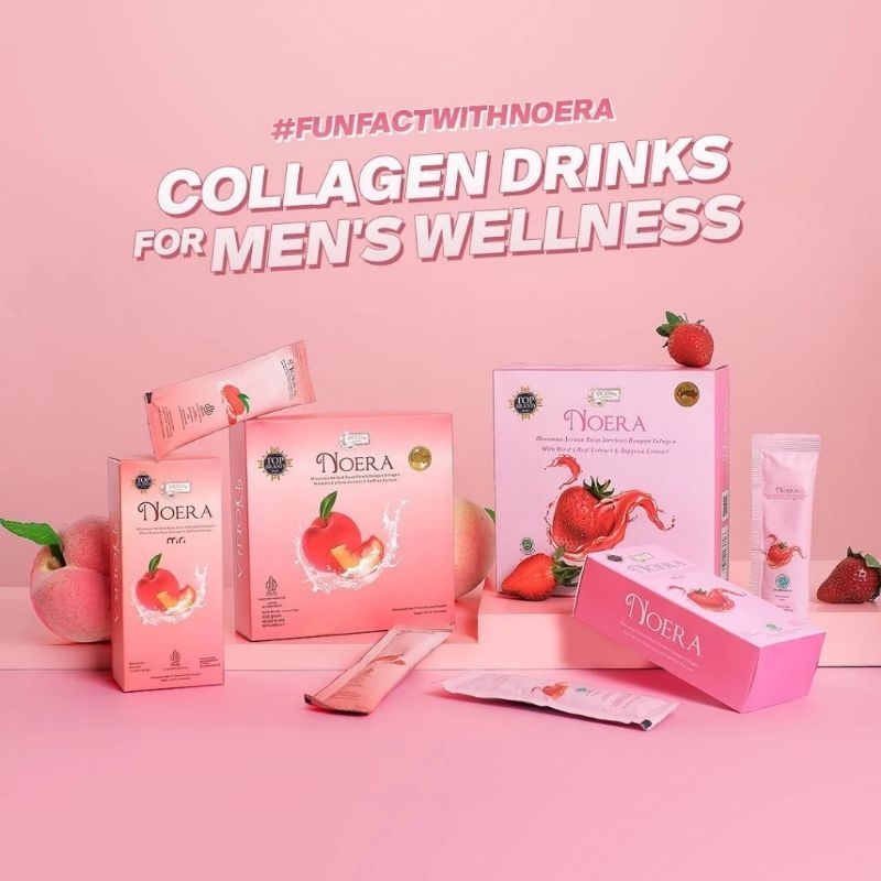 

NOERA COLLAGEN DRINK WITH FORMULA DENGAN TAMBAHAN BIRDNEST EXTRACT DAN SAFFRON EXTRACT.