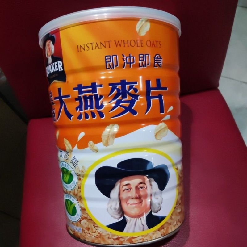 Quaker Instant Whole Oat Taiwan 1250 gram