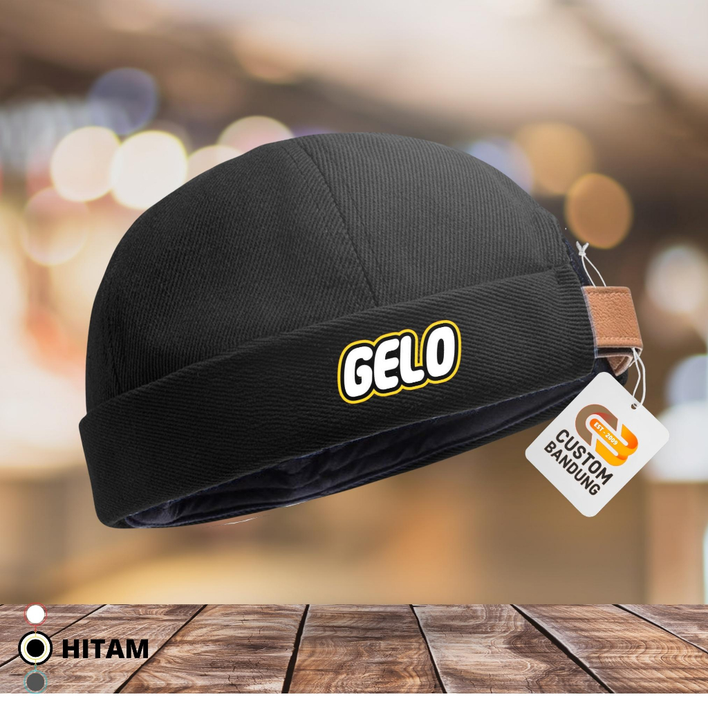 Peci Miki Hat Topi Pria GELO Peci Miki hat Topi Miki hat Anak & Dewasa Topi Brimless Premium