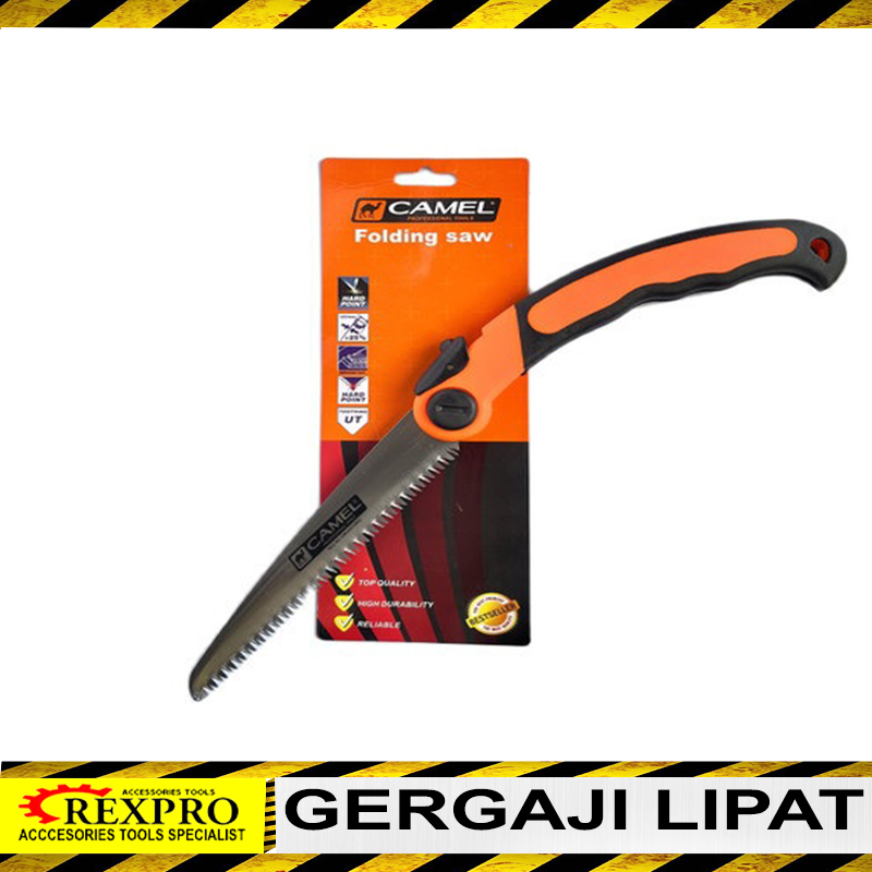 Camel gergaji lipat serbaguna GERGAJI LIPAT SERBAGUNA PORTABEL FOLDING SAW GERGAJI KAYU DAHAN LIPAT