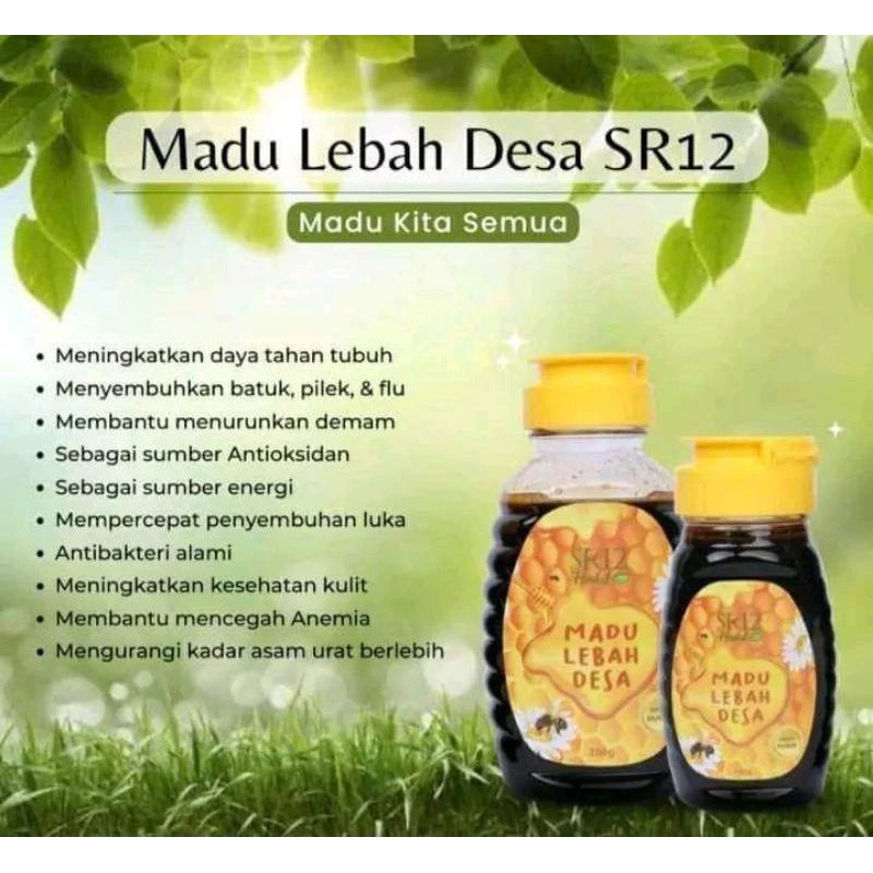 

SR12 Madu Lebah Desa original 300g Murni asli Maduhutan Berkualita BPOM