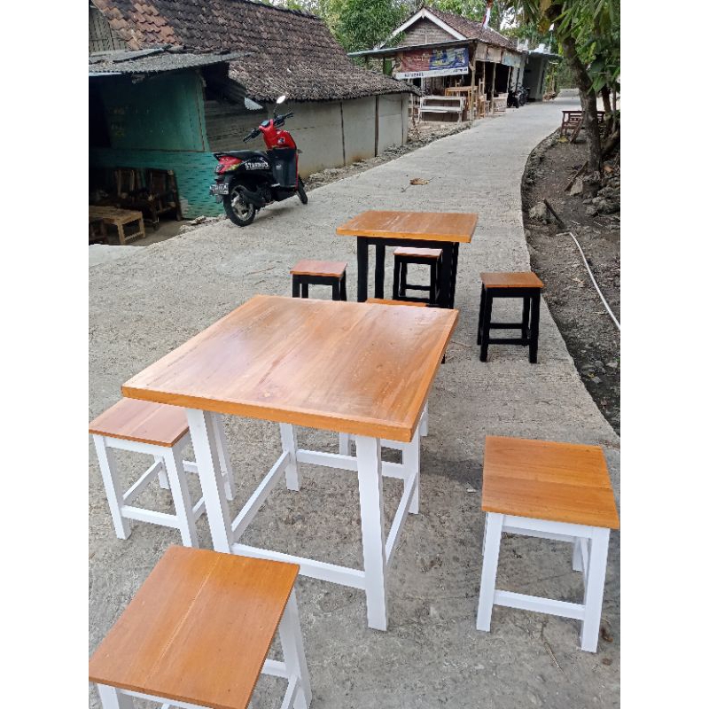 kursi meja makan resto