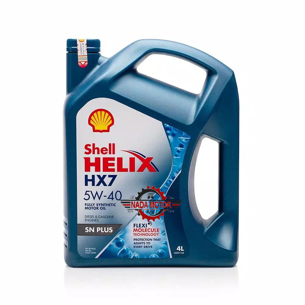Oli Mesin Mobil Shell Helix HX7 5W-40 (4L) Original