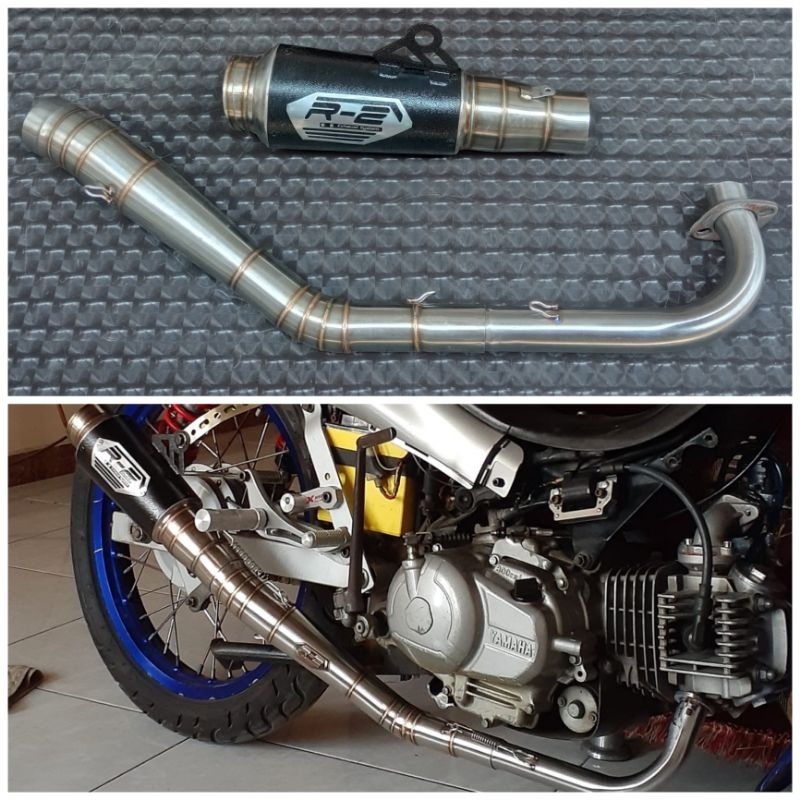 Knalpot Kompetisi ROAD RACE DRAG 110CC S/D 200CC JUPITER VEGA SMASH SHOGUN GRAND SUPRA BLADE REVO KA