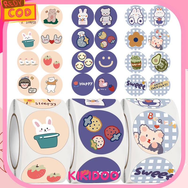 

Sticker Roll 500pcs Aesthetic DIY Decor RT170