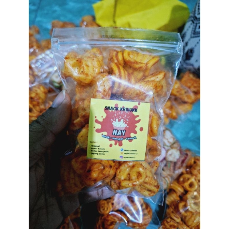 

KRUPUK SEBLAK KEONG 35gr isi 10pcs