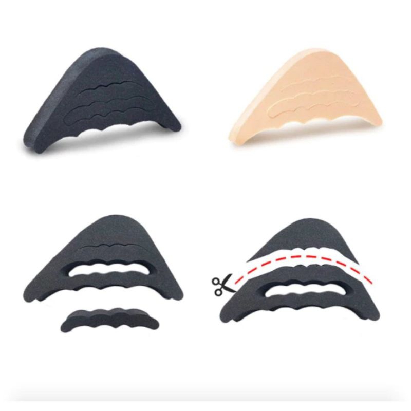 BK Busa Spons Insole Alas Sepatu Kebesaran Bantalan Sepatu Pengganjal Sepatu Kebesaran