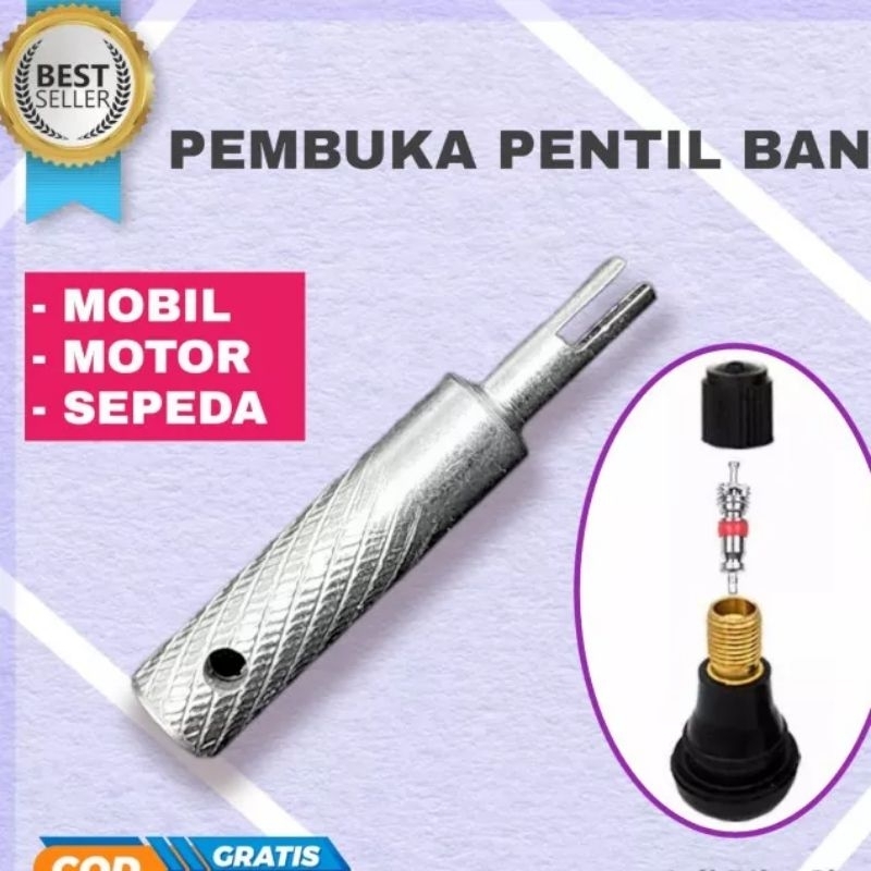 Kunci Pembuka Pentil Ban Dalam