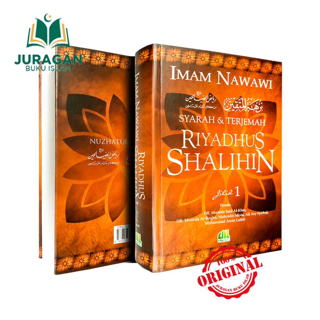 BUKU Syarah & Terjemah RIYADHUS SHALIHIN Jilid 1 - Nuzhatul Muttaqin