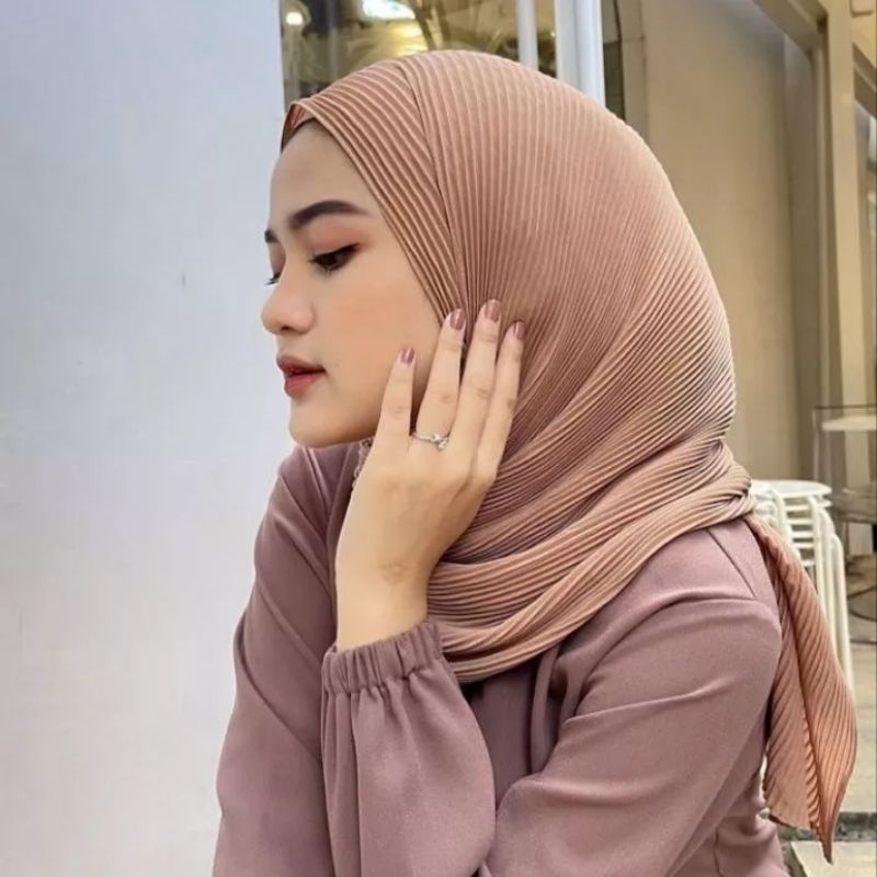 PASHMINA PLISKET TERLARIS FULL LIDI 150x60 | plisket murah | HIJAB PASHMINA PLISKET TERLARIS 