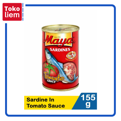 

Maya Sardine In Tomato Sauce 155G