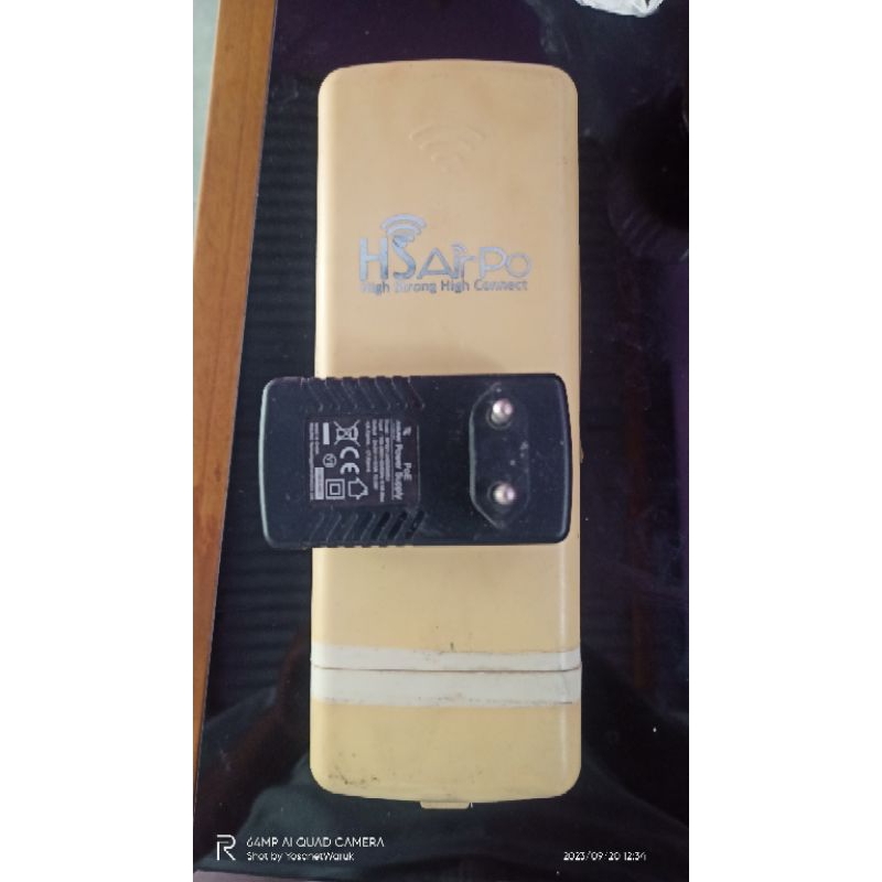 HS Airpo CP520 Support Airmax Ubiquity LENGKAP ADAPTOR