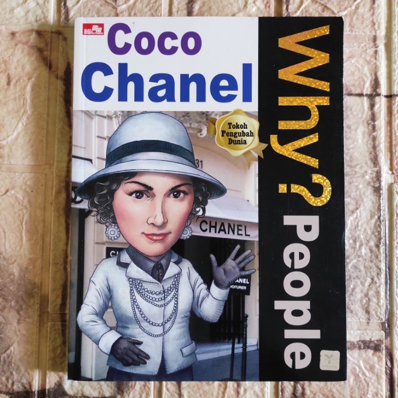 (ori) buku why people coco chanel- tokoh pengubah dunia