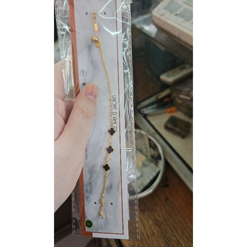 Gelang serut rantai millie molly mas asli 375 muda simpel mata