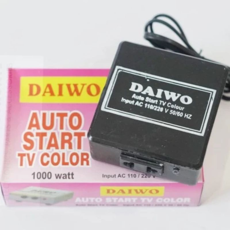 AUTO START TV COLOR DAIWO
