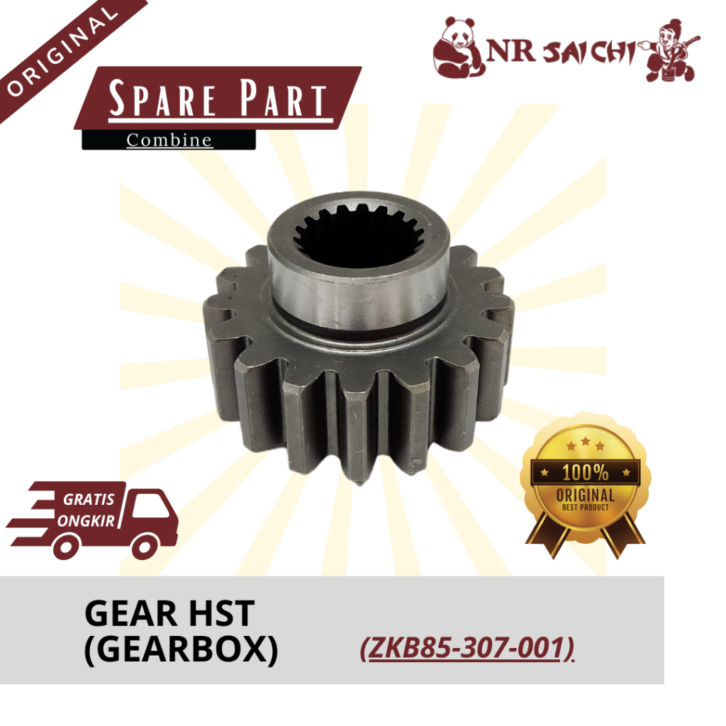 Gear HST Gearbox Sparepart untuk Combine Harvester MAXXI BIMO 102 | nrsaichi