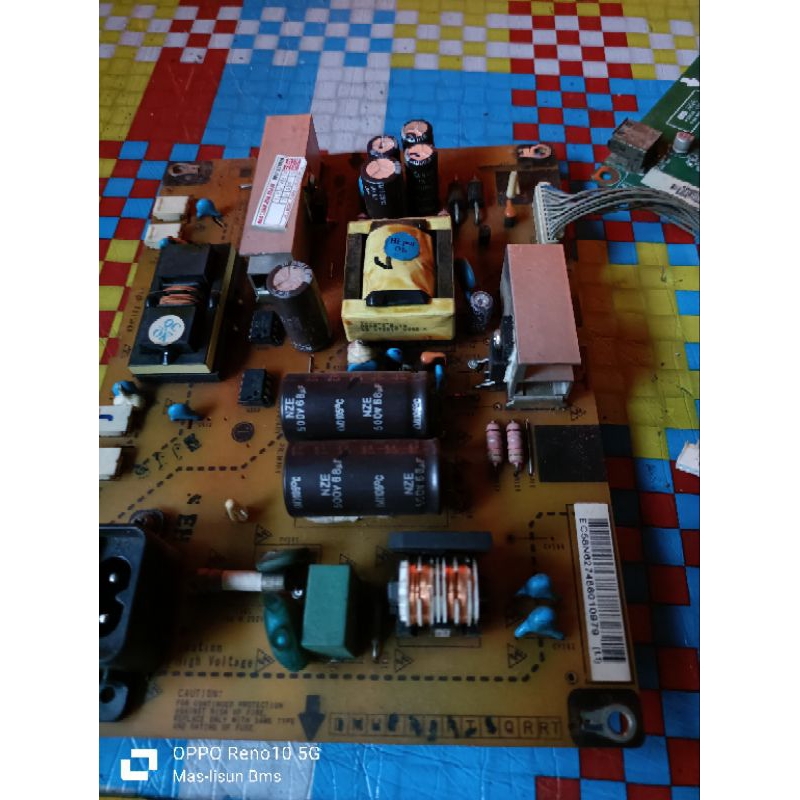 PSU POWER SUPPLY REGULATOR MESIN TV LCD LG 22CS410-TB 22CS410