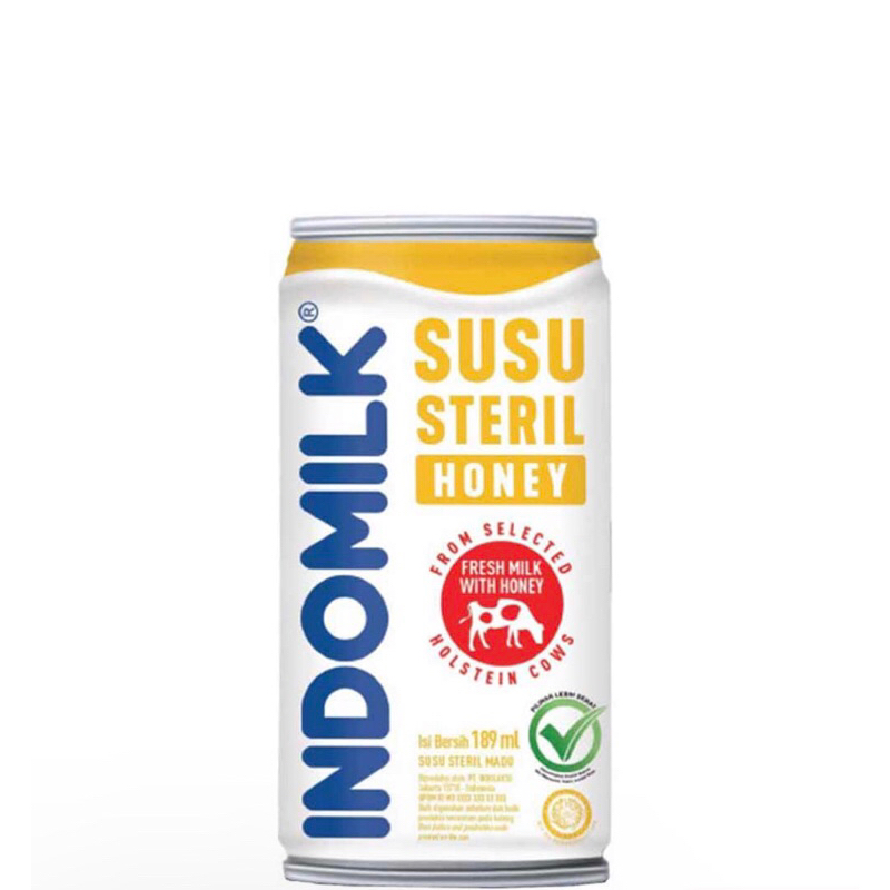 

Susu Steril Indomilk 189ml honey Plain