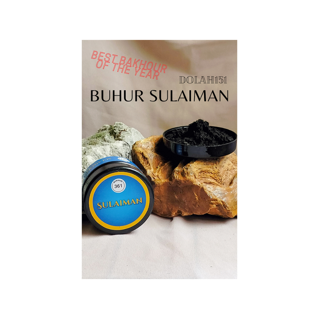 buhur bubuk 30gr SULAIMAN buhur bubuk pengharum ruangan wewangian rumah majlis aromatherapy