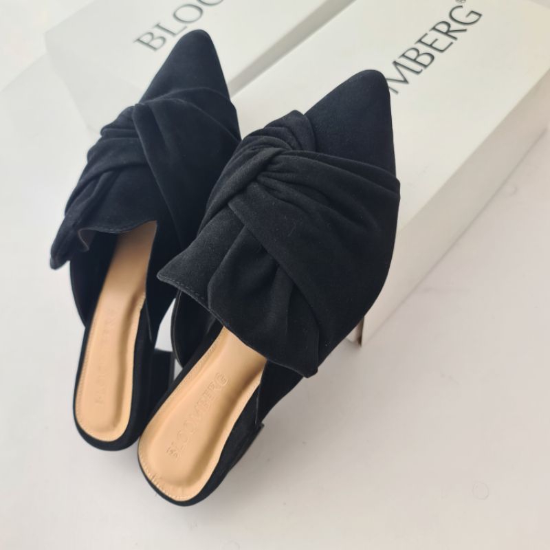 Bloomberg ANANDA - Sepatu Mules Heels Wanita Big Size Jumbo - 41-45 - Heels 3cm