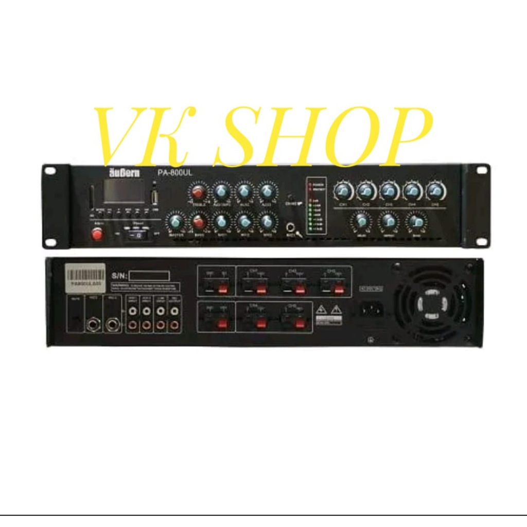 MIXER AMPLIFIER AUBERN PA-120UL/ PA 120 UL/ AUBERN PA 120UL