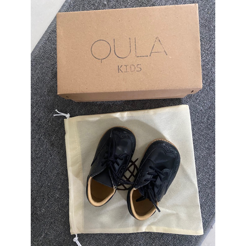 [PRELOVED] QULA Wingtip series vintage - Black - Size 21 (14cm)