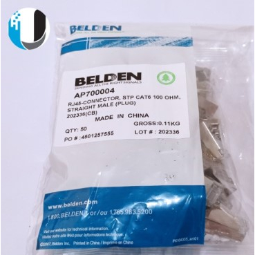 BELDEN RJ45 Connector Cat6 STP / Cat.6 STP Metal ( AP700004 )