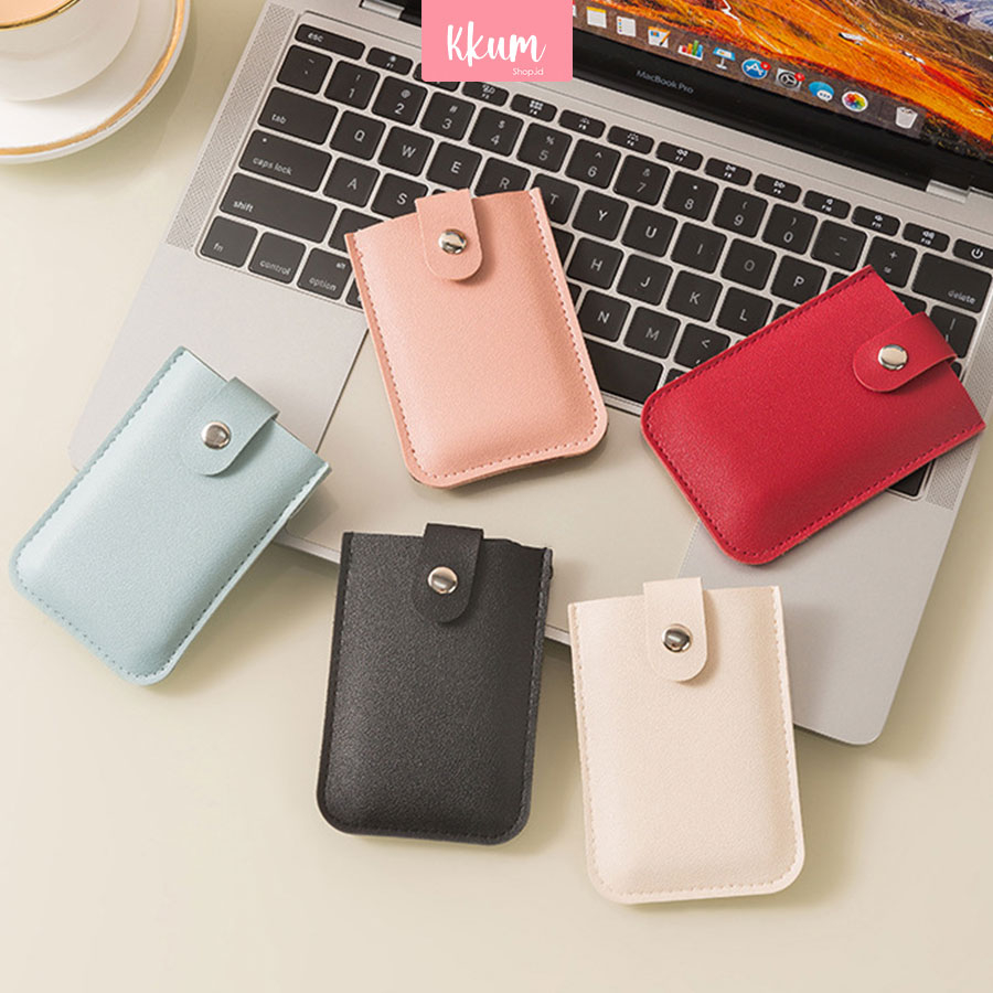 Dompet kartu uang import kulit PU/ Card Holder murah
