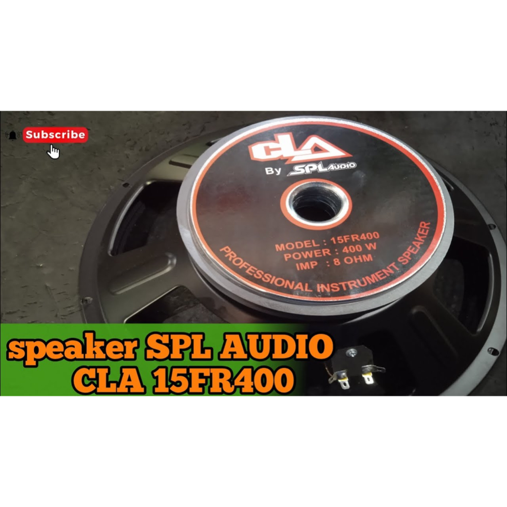 Speaker CLA 15 Inch 15" 15FR400 By SPL Audio Low Ashley