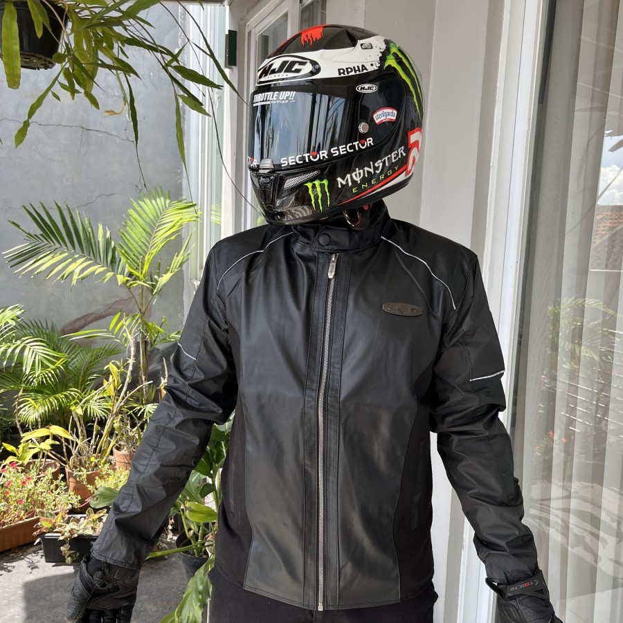 Jaket Kulit Motor Touring Honda PCX Original AHM