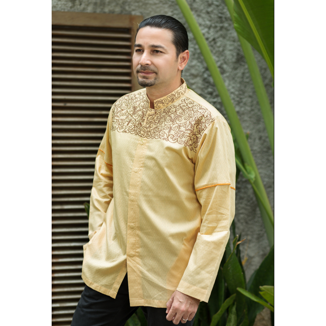 Baju koko - busana muslim pria - NV 6 | Nizar Bordir