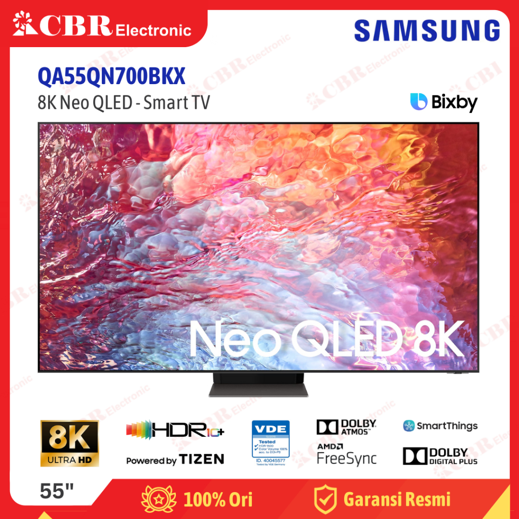 TV SAMSUNG 55 Inch LED QA55QN700BKX (8K Neo QLED-Smart TV)