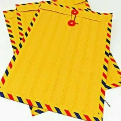 

Amplop Airmail Coklat Tali Uk. Folio
