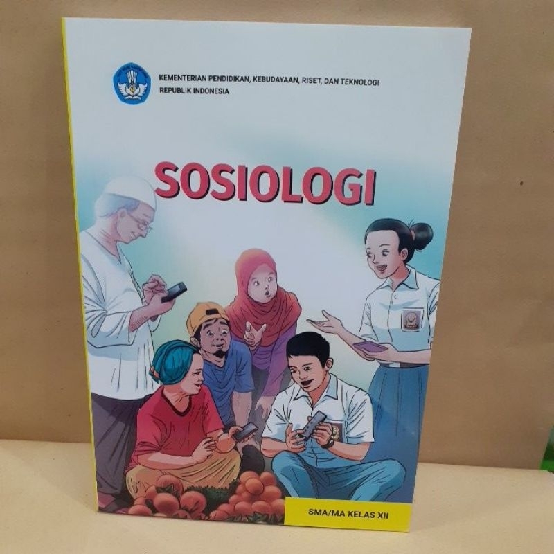 Buku paket sosiologi untuk sma/ ma kelas 12 kurikulum merdeka 2022
