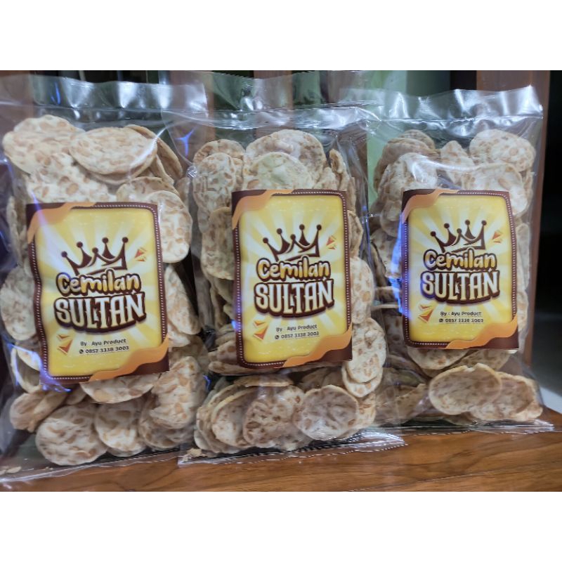 

Camilan Sultan "kripik tempe
