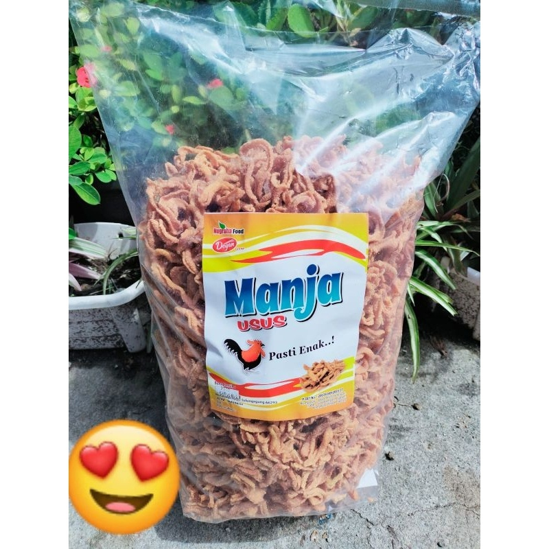 

USUS MANJA 250 Gram KRIPIK USUS MANJA FRESH SNACK