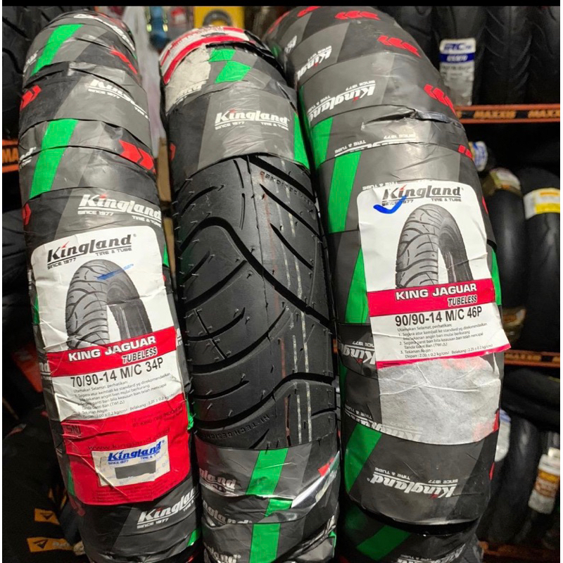 Ban kingland jaguar tubeless ring14 1ban