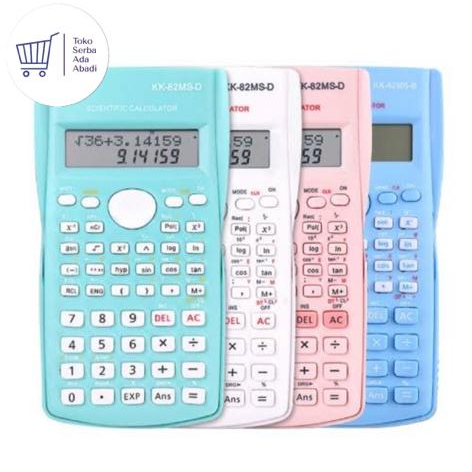 

SCIENTIFIC KALKULATOR KARUIDA WARNA PASTEL KK-82MS-B-C Calculator / Scientific / 240 Functions