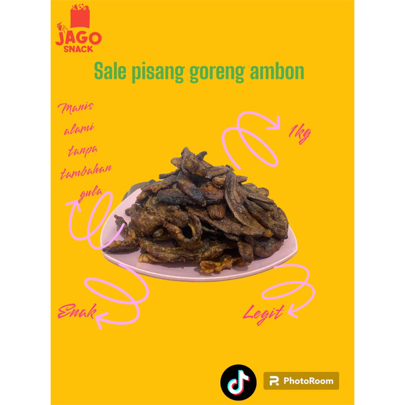 

sale pisang Ambon 1kg