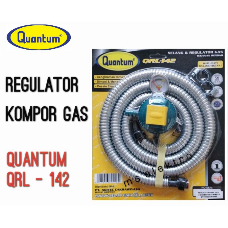 Regulator Kompor Gas Quantum QRL - 142