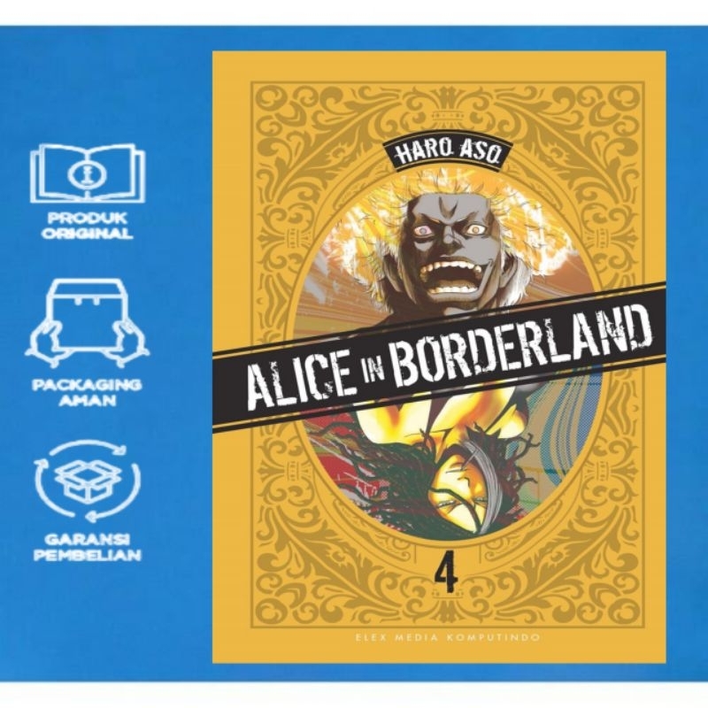 Komik Manga : Alice In Borderland Vol 04 / Original