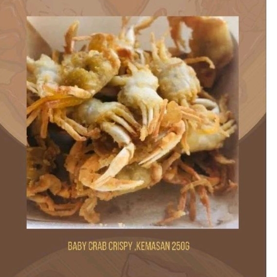 

Baby Crabs Crispy rajungan 250g + Extra Pedas